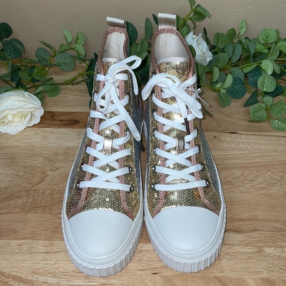 MICHAEL Michael Kors Gertie High Top Sneakers - Picture 2 of 6